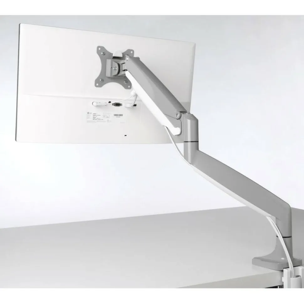 Kensington SmartFit Mounting Arm for Monitor - Gray - Landscape/Portrait