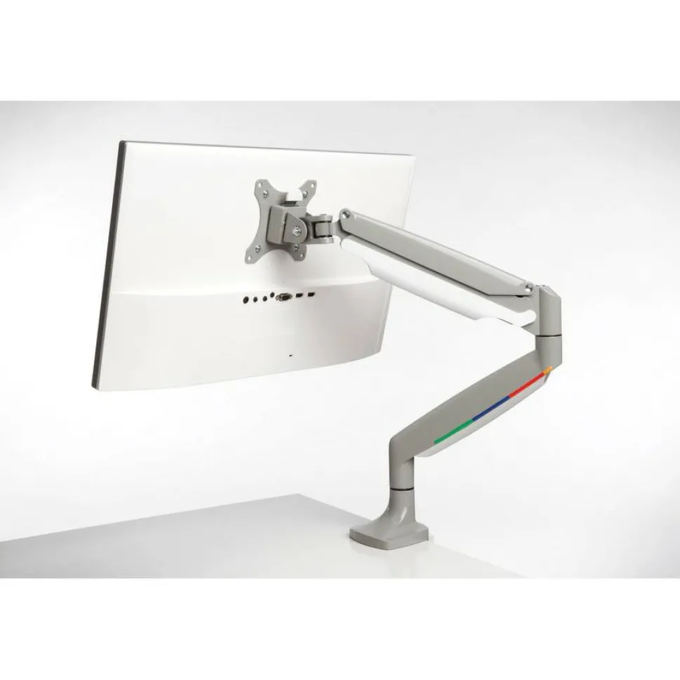 Kensington SmartFit Mounting Arm for Monitor - Gray - Landscape/Portrait