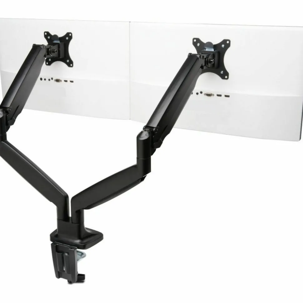 Kensington SmartFit Mounting Arm for Monitor, Flat Panel Display, Curved Screen Display - Black - Adjustable - 59601