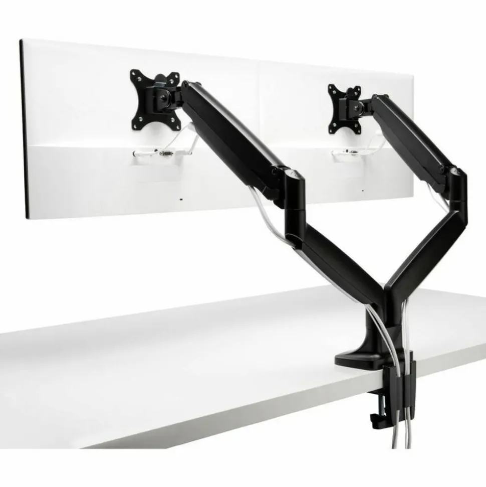 Kensington SmartFit Mounting Arm for Monitor, Flat Panel Display, Curved Screen Display - Black - Adjustable - 59601