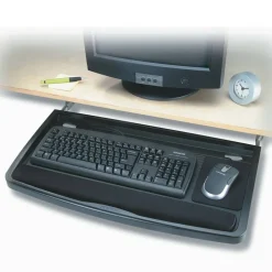 Kensington Underdesk SuperShelf Plus Keyboard Drawer, Light Gray