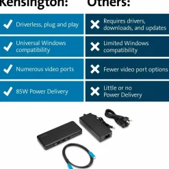 Kensington USB-C Triple Video Docking Station