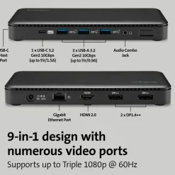 Kensington USB-C Triple Video Docking Station