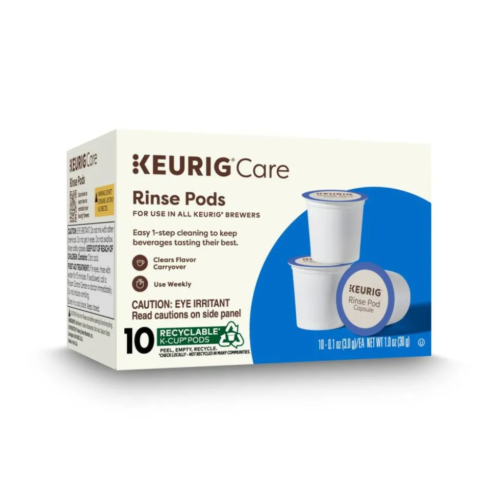 Keurig Care Rinse Pods, 0.1 Oz, Total Qty 60