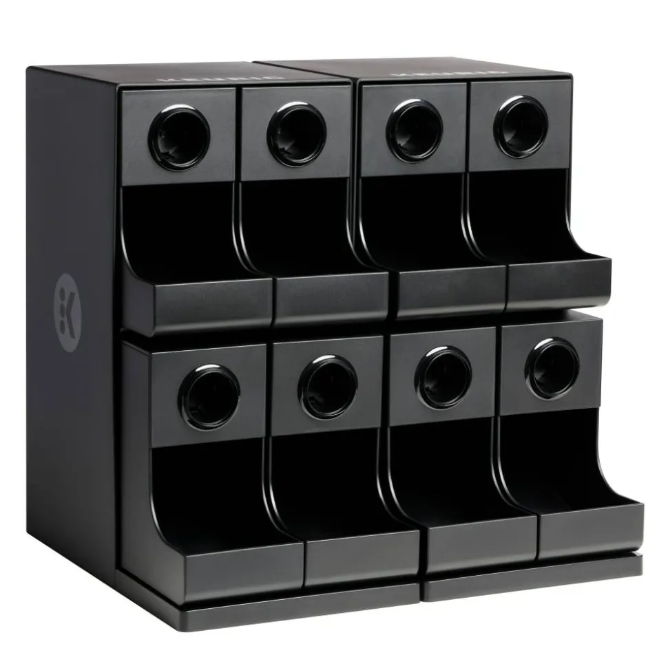 Keurig 8ct Modular Merchandiser, (L) 17.80" x (W) 14.57" x (H) 17.28", Black, 1