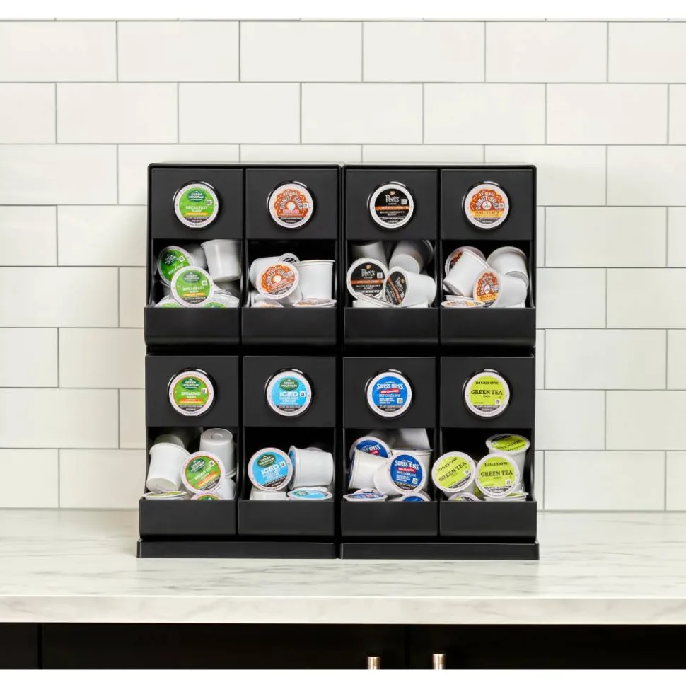 Keurig 8ct Modular Merchandiser, (L) 17.80" x (W) 14.57" x (H) 17.28", Black, 1