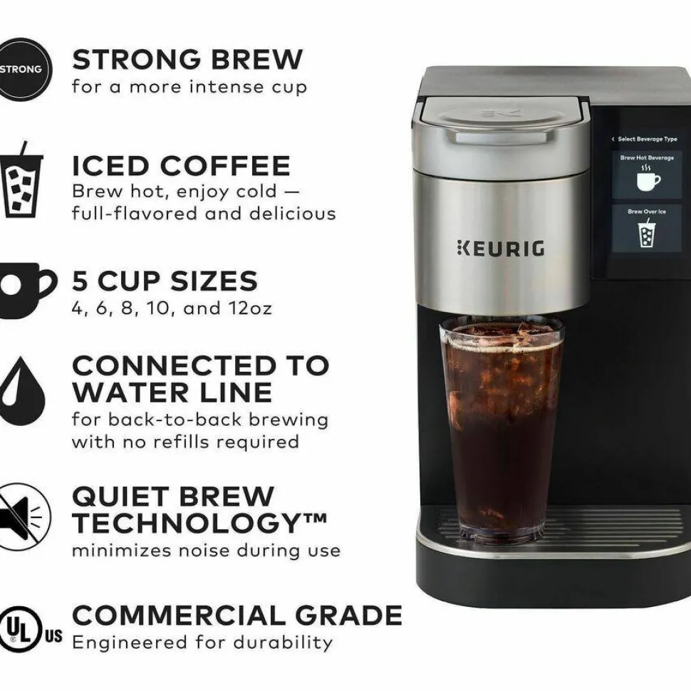 Keurig K-2550 Commercial Single Serve Coffee Maker - Plumbed