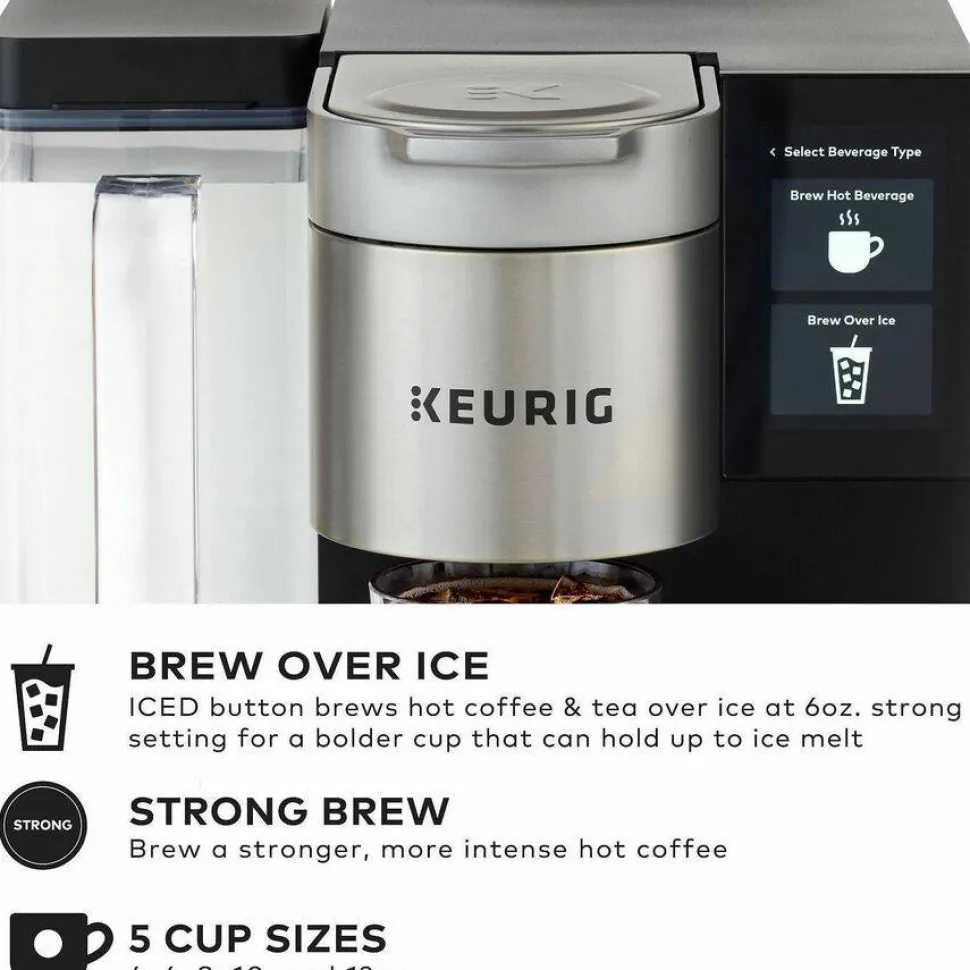 Keurig K-2550 Commercial Single Serve Coffee Maker With 110oz. Water Reservoir