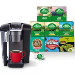 Keurig K-1550 Single Serve Coffee Maker Bundle with 8 Boxes Of K-Cup Pods (190 pods)