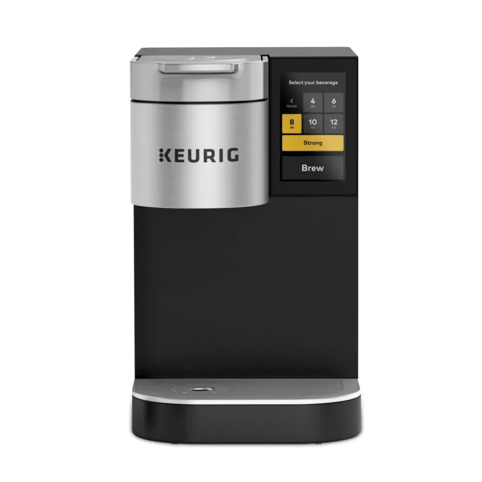 Keurig K-2550 Single-Serve K-Cup Pod Medium Workplace Coffee Maker, Plumbed, Silver/Black
