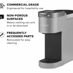 Keurig K-Suite Hospitality Brewer, Single-Cup, Silver/Black