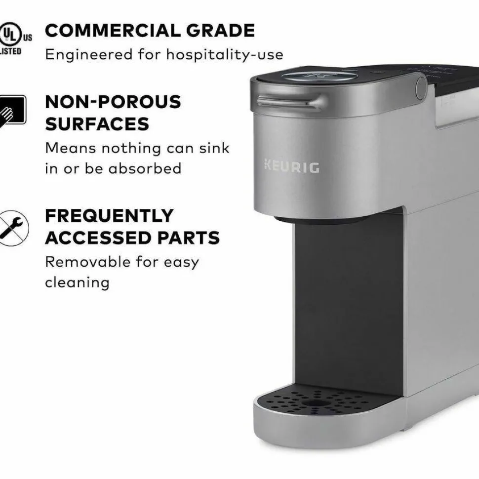 Keurig K-Suite Hospitality Brewer, Single-Cup, Silver/Black