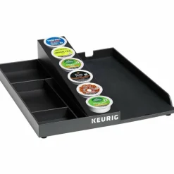 Keurig K-Suite Coffee Tray, 2” x 11-1/8”, Black