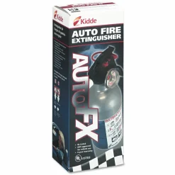 Kidde Fire Auto Fire Extinguisher - Impact Resistant, Easy to Use, Dust Resistant, Rust Resistant - White