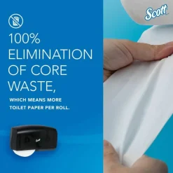 Kimberly Clark IN-SIGHT Coreless Twin Jumbo-Roll Tissue Dispenser, Smoke/Gray