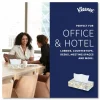 Kimberly Clark Kleenex Professional 2 Ply Facial Tissue Flat Box (21606), White, 125 Tissues/Box