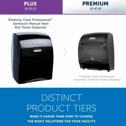 Kimberly-Clark Professional* Sanitouch Hard Roll Towel Dispenser, For 1.75