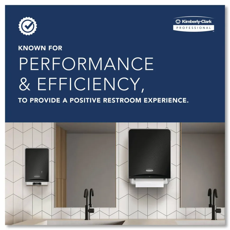 Kimberly-Clark Professional Sanitouch Manual Hard Roll Towel Dispenser - Touchless Dispenser - 16.1"x12.6"x 10.2" Depth - 09991