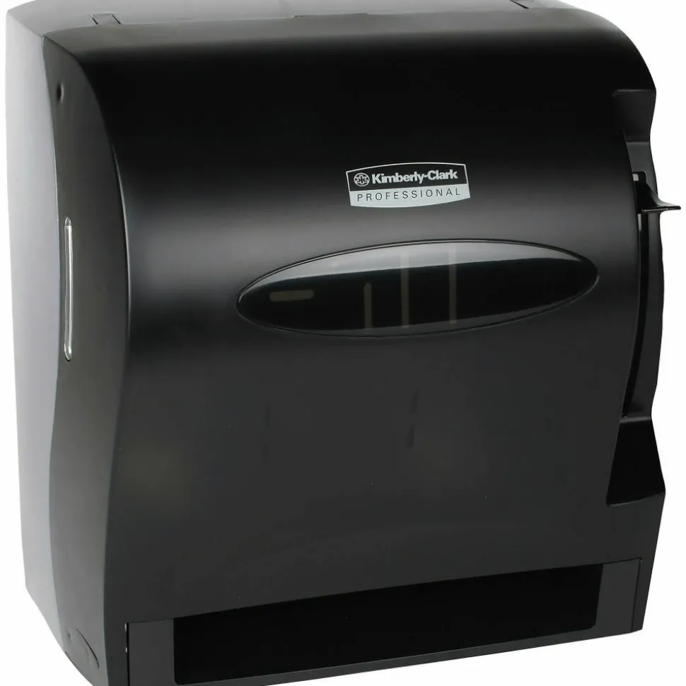 Kimberly-Clark Professional In-Sight LEV-R-MATIC Roll Towel Dispenser, Smoke Gray