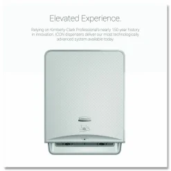Kimberly-Clark Professional* ICON Automatic Roll Towel Dispenser, 20.12 x 16.37 x 13.5, Silver Mosaic