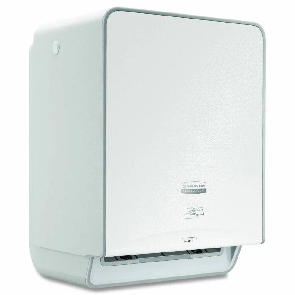 Kimberly-Clark Professional* ICON Automatic Roll Towel Dispenser, 20.12 x 16.37 x 13.5, White Mosaic