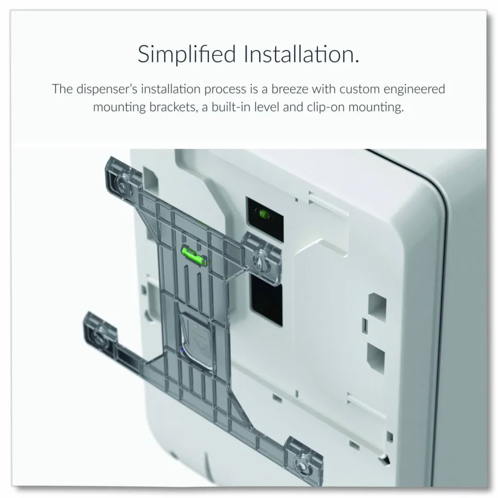 Kimberly-Clark Professional* ICON Automatic Roll Towel Dispenser, 20.12 x 16.37 x 13.5, White Mosaic