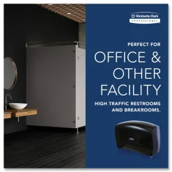 Kimberly Clark Professional Plastic Jumbo Roll Toilet Paper Dispenser, Smoke