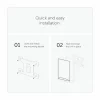 Kimberly-Clark Professional* ICON Automatic Soap and Sanitizer Dispenser, 1.2 L, 8.06 x 14.18 x 4.75, Silver Mosaic