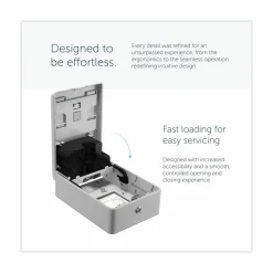 Kimberly-Clark Professional* ICON Automatic Soap and Sanitizer Dispenser, 1.2 L, 8.06 x 14.18 x 4.75, White Mosaic