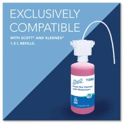 Kimberly-Clark Professional* Touchless Counter Mount Skin Care Dispenser, 1.5 L, 2.12 x 4.25 x 5.56, Chrome