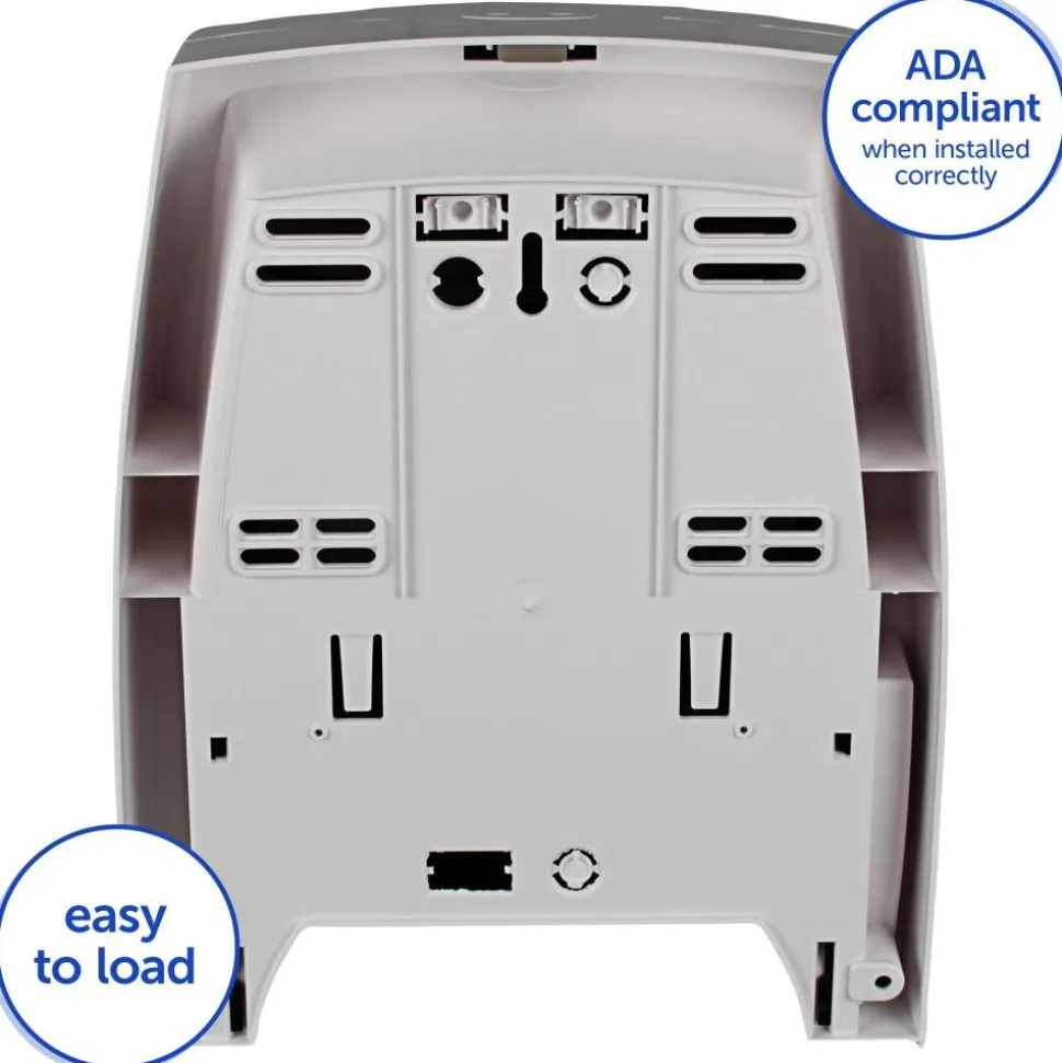 Kimberly-Clark Sanitouch Wall-Mount Hard Roll Towel Dispenser, 16 1/8" x 12 5/8" x 10 1/4", White