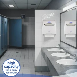 Kimberly-Clark Sanitouch Wall-Mount Hard Roll Towel Dispenser, 16 1/8