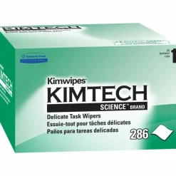 KIMTECH Kimwipes 1-Ply Delicate Task Wipers, 4-7/16