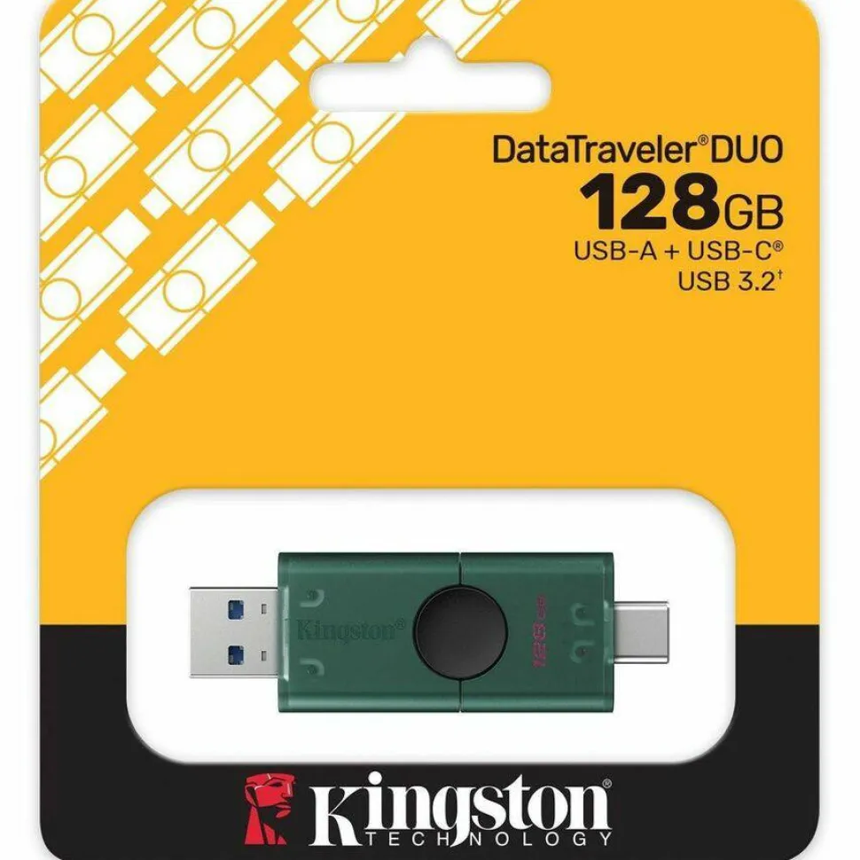 Kingston DataTraveler Duo 128GB USB Flash Drive