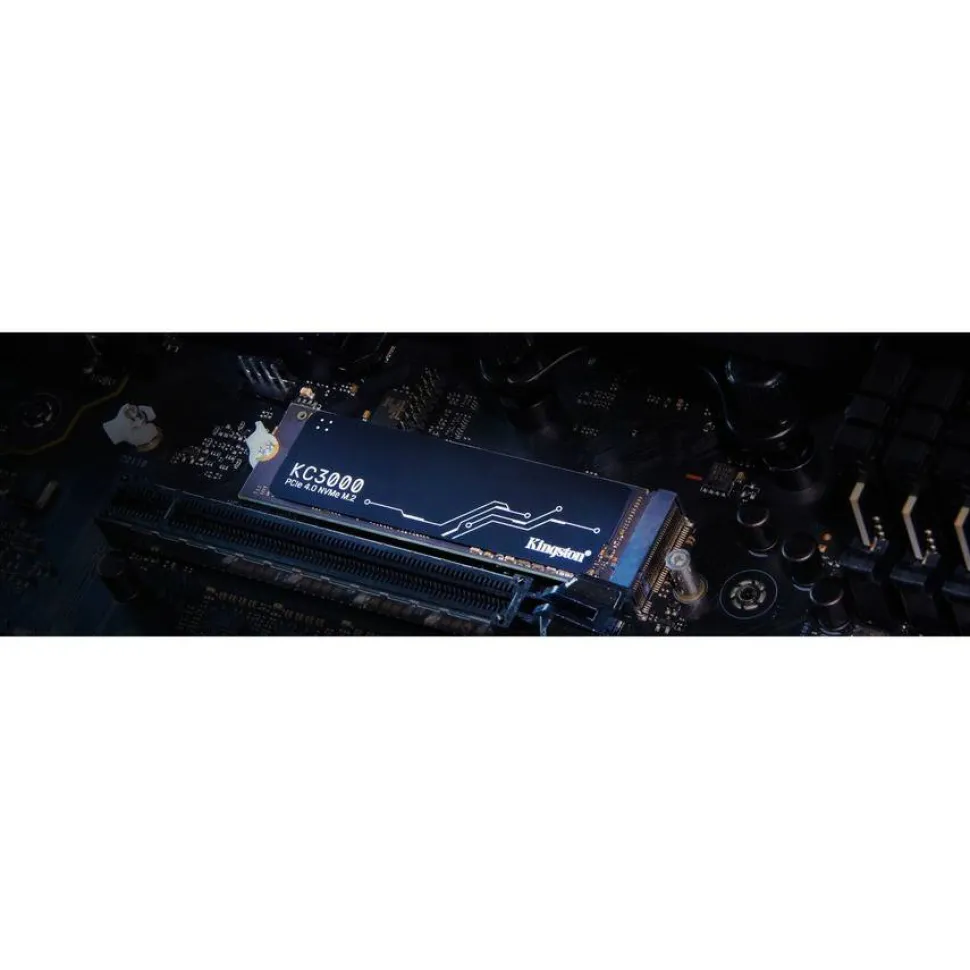 Kingston KC3000 2 TB Solid State Drive - M.2 2280 Internal - PCI Express NVMe (PCI Express NVMe 4.0 x4)