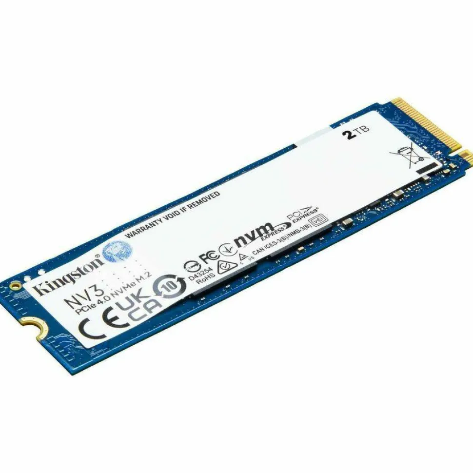 Kingston NV3 2 TB Solid State Drive - M.2 2280 Internal - PCI Express NVMe (PCI Express NVMe 4.0 x4)
