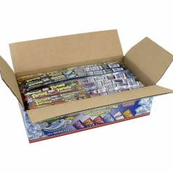 Kisko Giant Freezies, 6 Assorted Flavors, 5.5 oz Sleeve, 50 Sleeves/Box