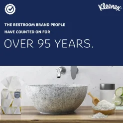 Kleenex FSC Certified 2-Ply Facial Tissues, 8 2/5