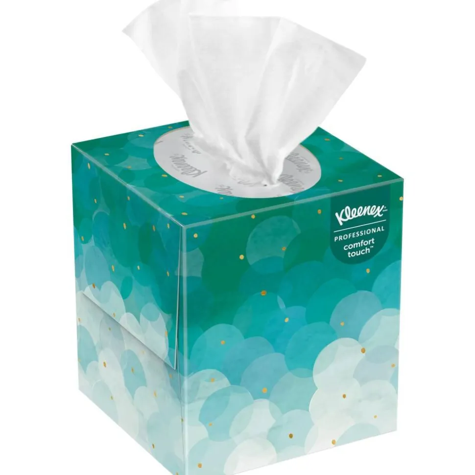 Kleenex Professional Facial Tissue, Pop-Up Box, 2-Ply, White, 90 Sheets/Box, 36 Boxes/Carton