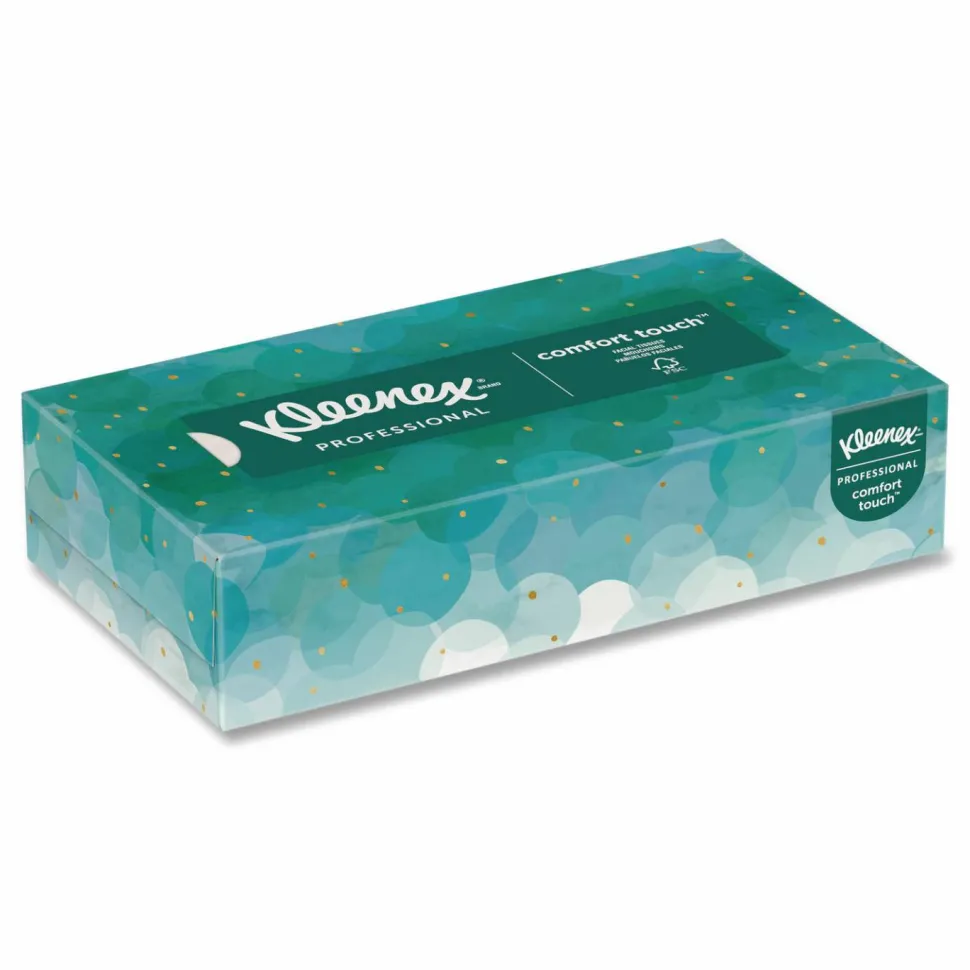 Kleenex White Facial Tissue for Business, Pop-Up Box, 2-Ply, 100 Sheets/Box, 36 Boxes/Carton