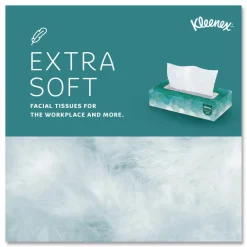 Kleenex White Facial Tissue for Business, Pop-Up Box, 2-Ply, 100 Sheets/Box, 36 Boxes/Carton
