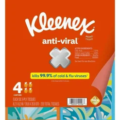 Kleenex Anti-viral Facial Tissue