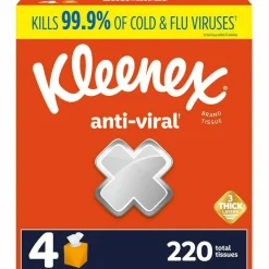 Kleenex Anti-viral Facial Tissue