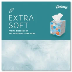 Kleenex Anti-Viral 3-Ply Facial Tissue, White, 68 Sheets Per Box, Carton Of 12