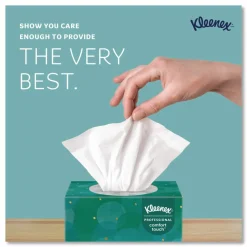 Kleenex Boutique 2-Ply Facial Tissue, White, 95 Sheets Per Box, Carton Of 36 Boxes