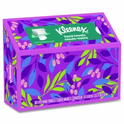 Kleenex Hand Towels in a POP-UP* Box, 1-Ply, 6.8 x 9, White, 60/Box, 6 Boxes/Carton