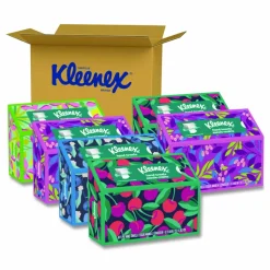Kleenex Hand Towels in a POP-UP* Box, 1-Ply, 6.8 x 9, White, 60/Box, 6 Boxes/Carton