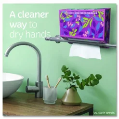 Kleenex Hand Towels in a POP-UP* Box, 1-Ply, 6.8 x 9, White, 60/Box, 6 Boxes/Carton
