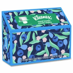 Kleenex Hand Towels in a POP-UP* Box, 1-Ply, 6.8 x 9, White, 60/Box, 6 Boxes/Carton