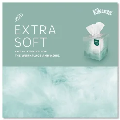 Kleenex Naturals Premium Facial Tissue, 95 Sheets Per Cube